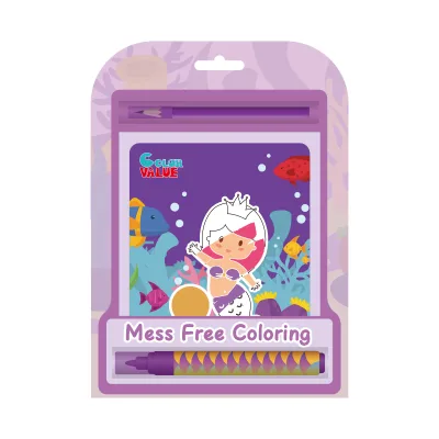 Popular Magic Colors Book Set for Children Mess Free Pen With Coloring Book Set
