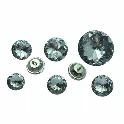 Furniture Buttons Customized High Quality Upholstery Sofa Crystal Button