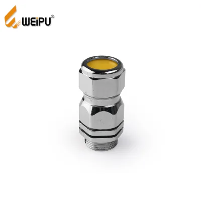 WEIPU Top Quality ROHS IP68 Waterproof Metal Cable Gland Black White Series Protection Color Seal Material Temperature