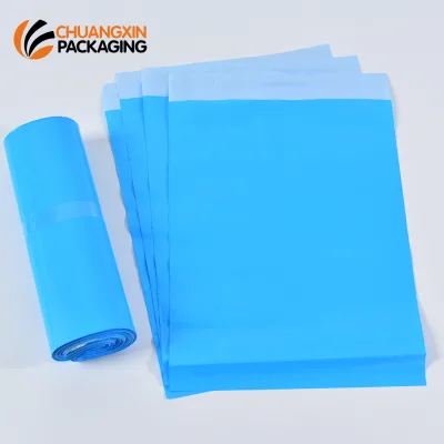 Hot Sale Blue Shipping Mailers Waterproof Express Bags for Packaging Plastic Courier Bags