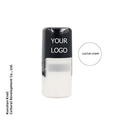 Custom logo Activity School Holiday Personality Stamp Color Self-spray Stamp