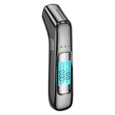 Rechargeable Breathalyzer Alcohol Breath Tester Alcotester Breathalyzer Factory Professional Digital Display