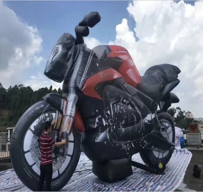 Giant Advertising Inflatable Motorcycle Inflatable Motorbike for Outdoor Decor
