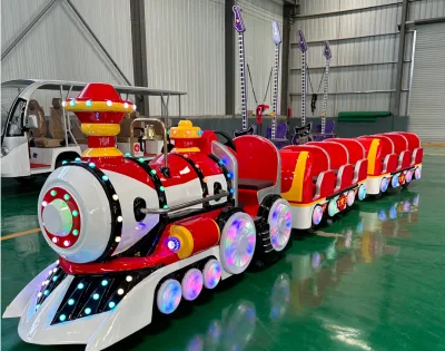 Factory Direct Supply Mini Indoor Electric Trackless Train Tourist Road Train for Sale