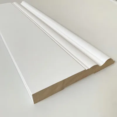 Decorative Furniture Solid Wood Finger Joint Moulding/wood Moulding/ Architraves 18mm Baseboard Solid Boards Moulding