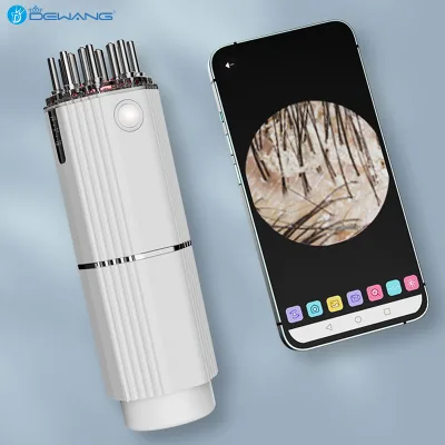 Smart Electric Scalp Massager with Visual Scalp Applicator Plastic Hair Removal Tool for Hair Fall Growth Treatment