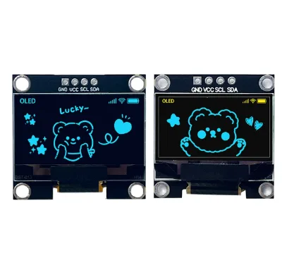 100% Genuine Original 0.91" 0.96" 1.3 Inch OLED Display Module 128*64 I2C Interface PM OLED Screen for XiaoZhi AI Smart Robot