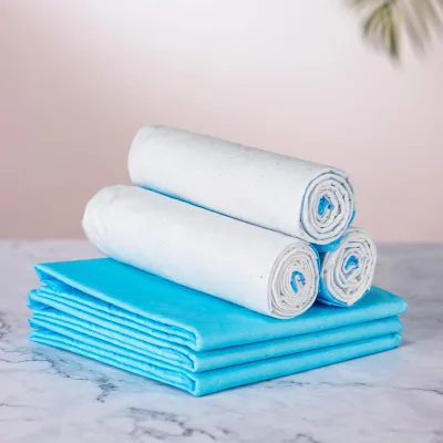 High Capacity Absorbency Pet Urine Pads Hospital Grade Waterproof Backing Extra Long Training Pads for Large Dogs
