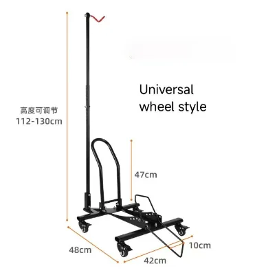 4 in 1 Bike Floor Stand Upright Bicycle Parking Storage Rack for Mountain Bike, Road Bike, Heavy Duty Bike Holder Stand