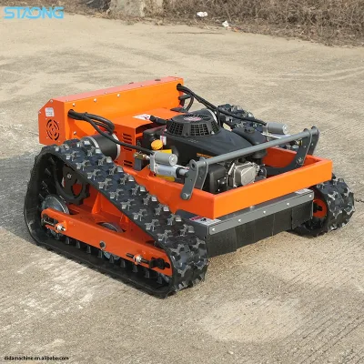 New Design Low Maintenance Remote Control Lawn Mower Robot 5 Ton Mini Digger with Lawn Mower