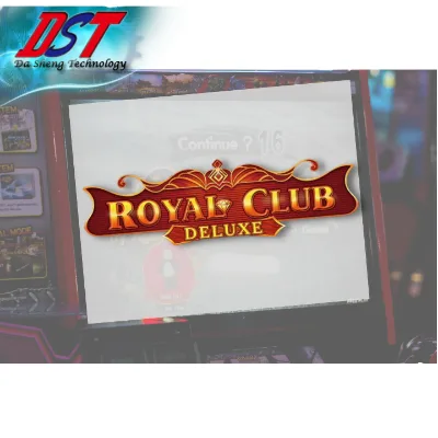 Borden Royal Club Deluxe Wheel Game Video Game PCB with XVGA Resolution and Dual Screen Support for Coin Operated Machine
