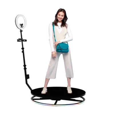 68cm Popular 360 Photo Booth for Party Wedding Factory Shipped Automatic New Portable Selfie Spinner 360Photobooth Machine