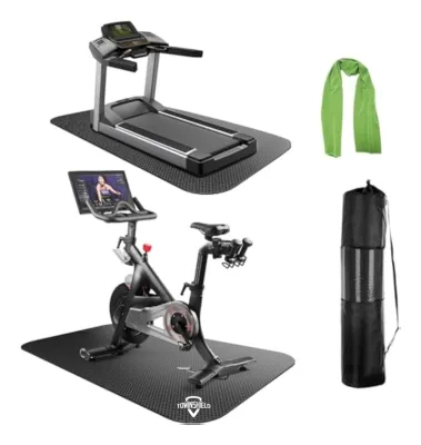 Treadmill Mat,Exercise Bike Mat,Exercise Equipment Walking Pad Mat,Heavy-Duty Protective Floor Mat for Under Stationary Bike