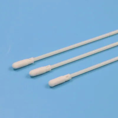 Disposable ABS Stick Foam Tip Oral Swab Surface Sampling Swab Flu Test Specimen Collection Swab Sterile
