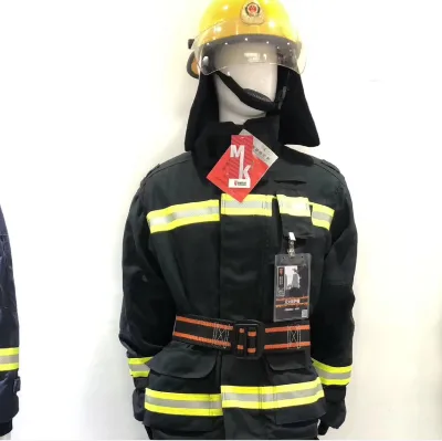 EN CE Firefighting Fire Flame Retardant Complete Suit Clothes Bag Fireman Turnout Gears
