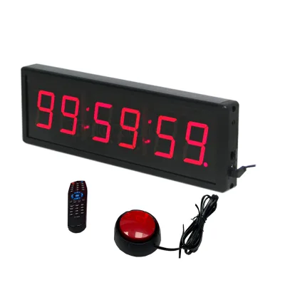 Professional Electronic Mini Shopping Mall Display Start/Stop Button Stopwatch Timer Digital Display High Accuracy Aluminum