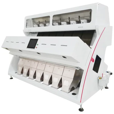 6SXM-448JM7 DreamPlus 448 Channels 7 Chutes Foods Seeds Beans Chilli Color Sorter Large Output 3.0-4.0t/h