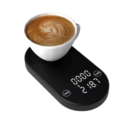 Portable Household Coffee Scale with Timer Mini Electronics Precise Cheap Kitchen Coffee Scales