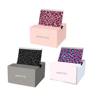 Customizable Sizes, Colors, and Packaging Available New Series Printed and Embossed Hair Foils