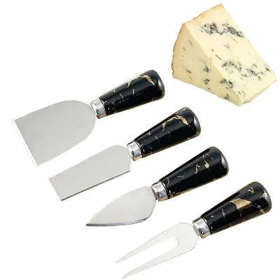 High Quality Ceramic Handle Cheese Knife Set