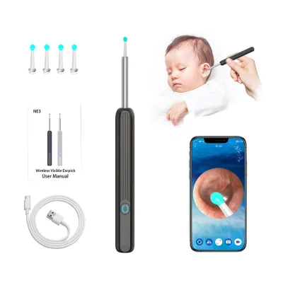 Hot Selling Ear Wax Removal Tool With LED Lights Ear Cleaner Expert for First Use Safe Home Care Removal Endoscope