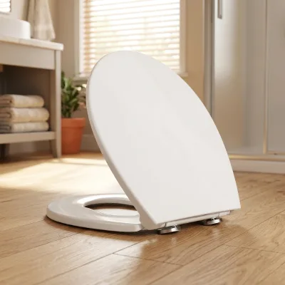 OEM Heavy Duty Long Lasting Duroplast Toilet Seat with Slow Close Mechanism and Quick Release Hinges for EU Standards
