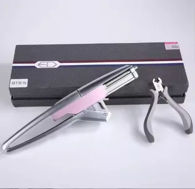 6D -2 Hair Extension Machine Original Manufacturer Fast Complete Hair Extension 6D-2 Carbon Fiber Purple Version Hair Extension