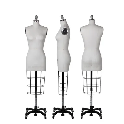JASMINE HALF Body Female Mannequin Display Stand Europe Size for Adults