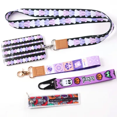 Custom Lanyard Badge Printed Card Holder Neck Strap Id Lanyard Id Holder Retractable Custom Long Lanyards