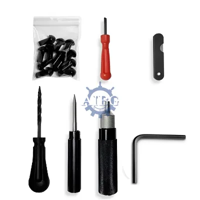 Mushroom Plug Repair Tyre Kit Car Motorcycle Tire Repair Plugger Tools Set Tire Wheel Repair Kit Efficient and Time-Saving