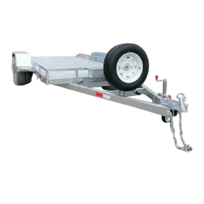 2.5 Ton Semi-Trailer Car Trailer Flat Pack Steel and AluminiumSort by