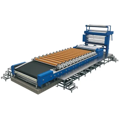 Magnetic & Squeegee Type Rotary Screen and Digital Integrated Printing Machine for High Speed Textile Printing Machine