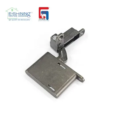 Heavy-Duty Hidden Pivot Hinge, Soft Close Hydraulic Concealed Hinge for Interior Door Cabinet Wardrobe Iron Frame Door