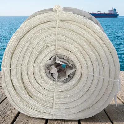 UV and Wear Resistance Double Braided 32mm 36mm 48mm 56mm Nylon Rope for Marine Vessel, Single Point Mooring
