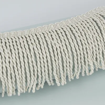 Polyester Crystal Beads and Hanging Tassel Lace for Home Textile Decorative Garments and Cellphones