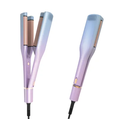 Dual Voltage Portable Mini High Quality Professional Hair Wand Waver Pink Curling Iron Ceramic Deep Wavy Curler Hair Waver