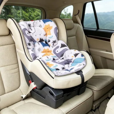 Premium Soft Washable 0-36 Months Infant Car Safety Seat Cushion for Stroller Car Travel