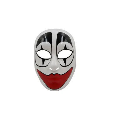 Halloween Mask Terror Clown Stunning White Lips Mask Atmosphere Party Supplies Spirit Scream White Mask