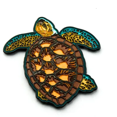 Factory Professional Customized 3D Sea Turtle Fridge Magnet 3D Resin Fridge Magnet