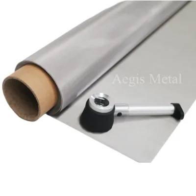 30 40 46 60 Mesh Nickel Mesh Screen Electrolytic Cell Hydrogen Production Nickel Wire Mesh