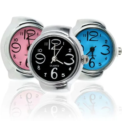 Wholesale Custom Cute Ring Watch Women Lady Fabulous Vogue Steel Elastic Custom Branded Quartz Ring Watch