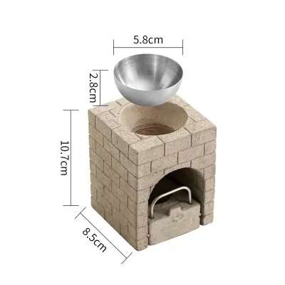 Sh-Wax Melt Fragrance Home Decoration  Cement Essential Oil Burner