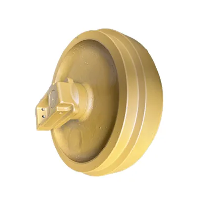 Excavator Idlers Ihi 30 Wheel Pulley Sprockets Front Roller Spring Loaded Conveyor Track Sany hyundai 220lc-9s Idler