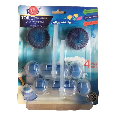 High Quality New Toilet Cleaner Set Sodium Sulfate Deodorant Hanging Flush Toilet Rim Blocks