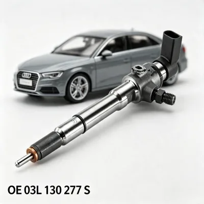 Suitable for Audi A1 A3, Volkswagen Golf 5 6, Passat, Touran, Polo, Beetle, Skoda Superb II Fuel Injector 03L130277B 03L130277S