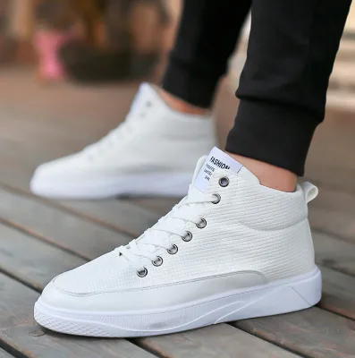 Spring Ankle Boots Men's Leather Shoes Warm Retro Classic Men's Casual Fashion Short Boots