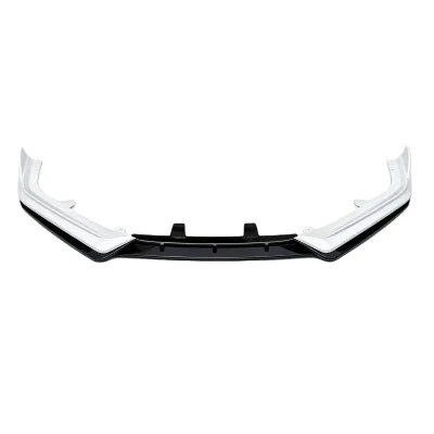 Duka SK-260 Front Bumper Lip Splitter ABS Two-Toned Pearl White Gloss Black for Accord 10th 10.5TH Gen 2018-2022 Car Kit