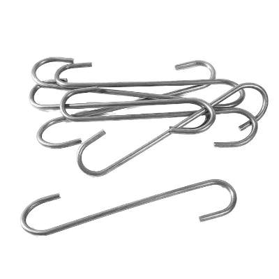 Spraying Hook S-type Factory Customized Industrial Assembly Line High Quality Carbon Steel Plain Hook Spraying Hanging Parts