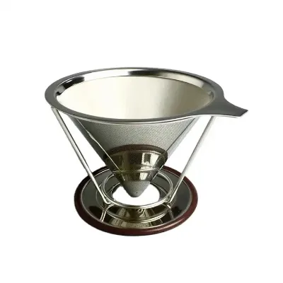 Factory Sales Coffee Filter Stainless Steel 304 Material with Legs for Brewing Coffee