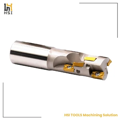 APKT Corn Milling Cutter for APMT1135 APMT1604 Insert Helical Roughing End Mill for Deep Shoulder Milling